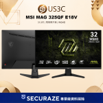 MSI 微星 MAG 325QF E18V 電競顯示器 31.5吋 WQHD